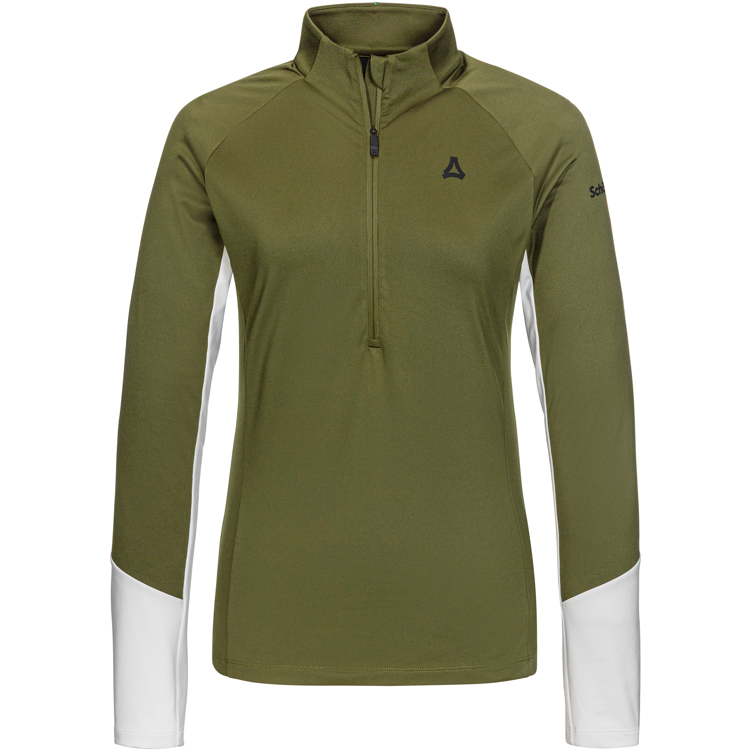 Schöffel Style Safoon Damen Longsleeves oliv Größe S Lifestyle Atmungsaktiv