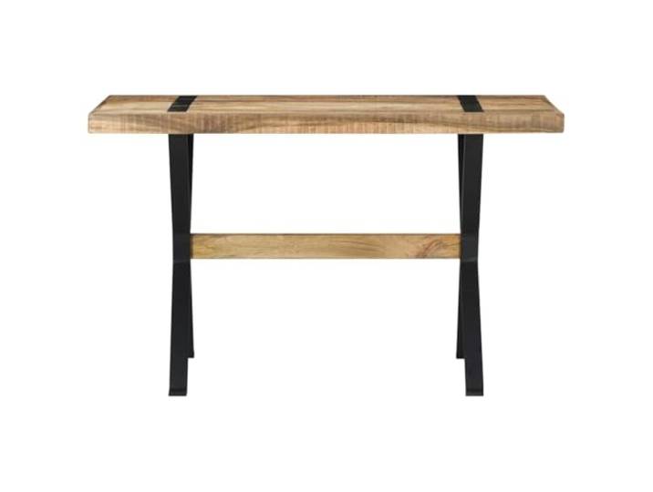 HKLGBVCR Esstisch aus unbehandeltem Mangoholz, 120 x 60 x 76 cm