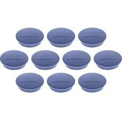 Magnet D 34mm Haftkraft 1300g dunkelblau 10 Stück