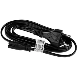 4x Furber C7 — T26 (3 m), Stromkabel, Schwarz