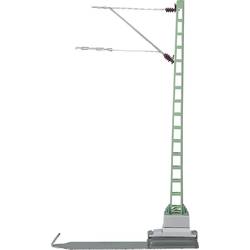 Märklin 74101 H0 Streckenmast H0 Märklin C-Gleis (mit Bettung), H0 Märklin K-Gleis (ohne Bettung) 5 St.