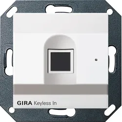 Gira 261703 Gira Keyless In Fingerprint-Leseeinheit System 55 Reinweiß