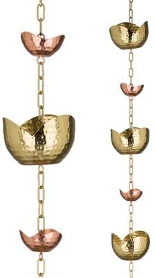 Regal Art and Gift Regal Art & Gift 100 Inch Rain Chain - Flowers