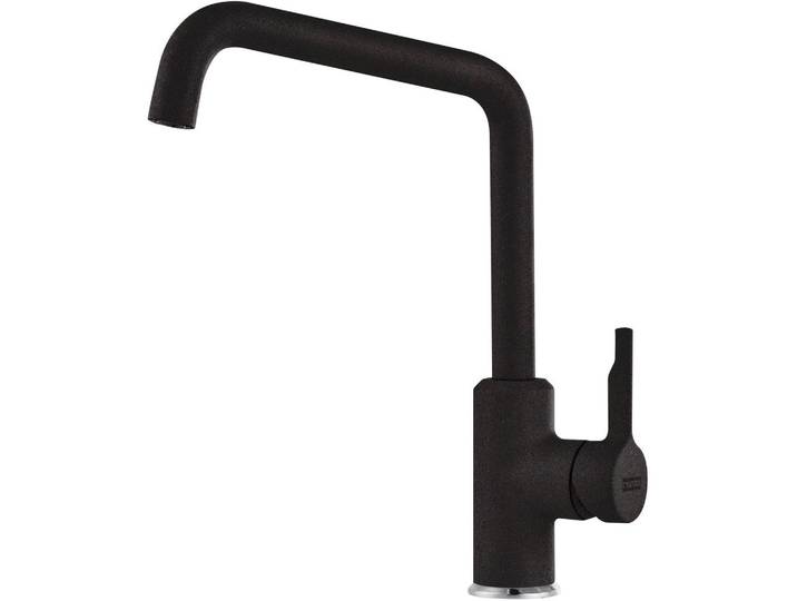 Franke Küchenarmatur Urban, Schwarz, Metall, 9.5x30.8x24.6 cm, schwenkbarer Auslauf 360°, Küchen, Küchenausstattung, Küchenarmaturen