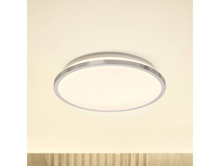 OSRAM Deckenleuchte BATHROOM, chrom / silber, für Badezimmer, Aluminium, Modern