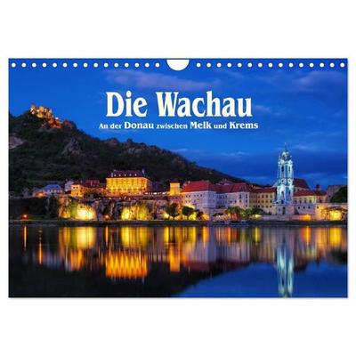 Die Wachau - An der Donau zwischen Melk und Krems (Wandkalender 2027 DIN A4 quer), CALVENDO Monatskalender