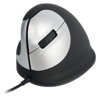 R-GO Tools HE Mouse USB weiß/grau (kabelgebunden)
