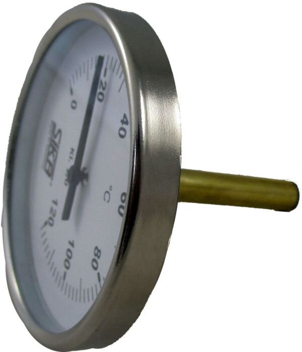 Wolf Thermometer Bimetall NG80 L:63mm 2745000 für FWS, LS