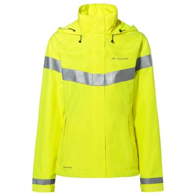 Vaude - Women's Luminum Rain Jacket - Fahrradjacke Gr 40 gelb
