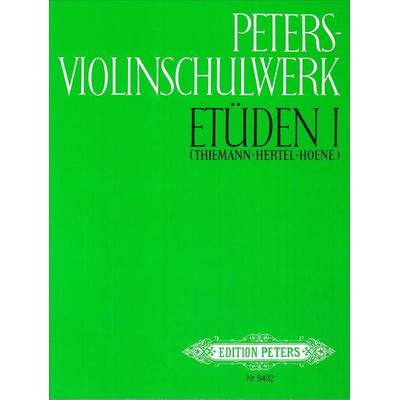 Peters-Violinschulwerk: Etüden, Band 1 -