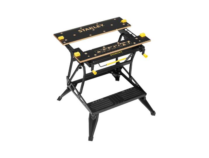 Arbeitstisch STANLEY Workmate Deluxe , schwarz (bunt), Tische, Arbeitstisch