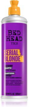 Tigi Serial Blonde champô renovador para cabelo loiro e grisalho 600 ml. Bed Head Serial Blonde