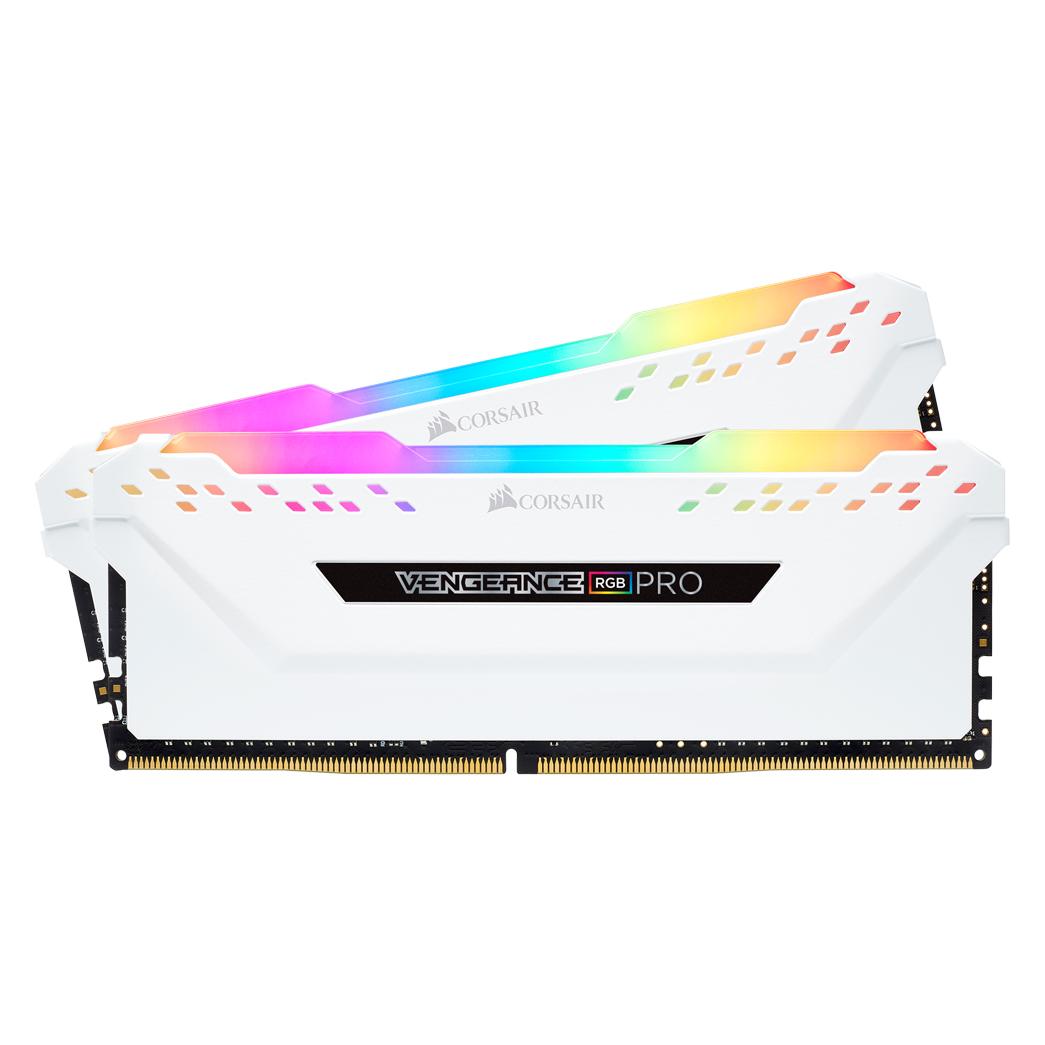 Corsair Vengeance RGB Pro (2 x 16GB, 3200 MHz, DDR4-RAM, DIMM) (CMW32GX4M2E3200C16W)