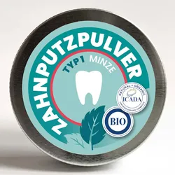 Zahnpulver Pulver Minze Typ 1 30g