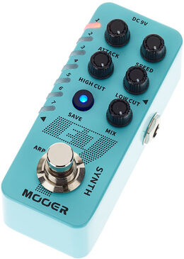 Mooer E7 Polyphonic Guitar Synth.