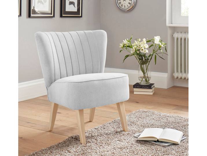 Sessel HOME AFFAIRE Campi , silber, B:64cm H:81cm T:66cm, 92% Polyester, 8% Nylon, Sessel, Sessel, in verschiedenen Farben verfügbar, frei im Raum stellbar
