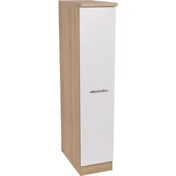 Apothekerschrank MERLE Weiß/Eichefarben