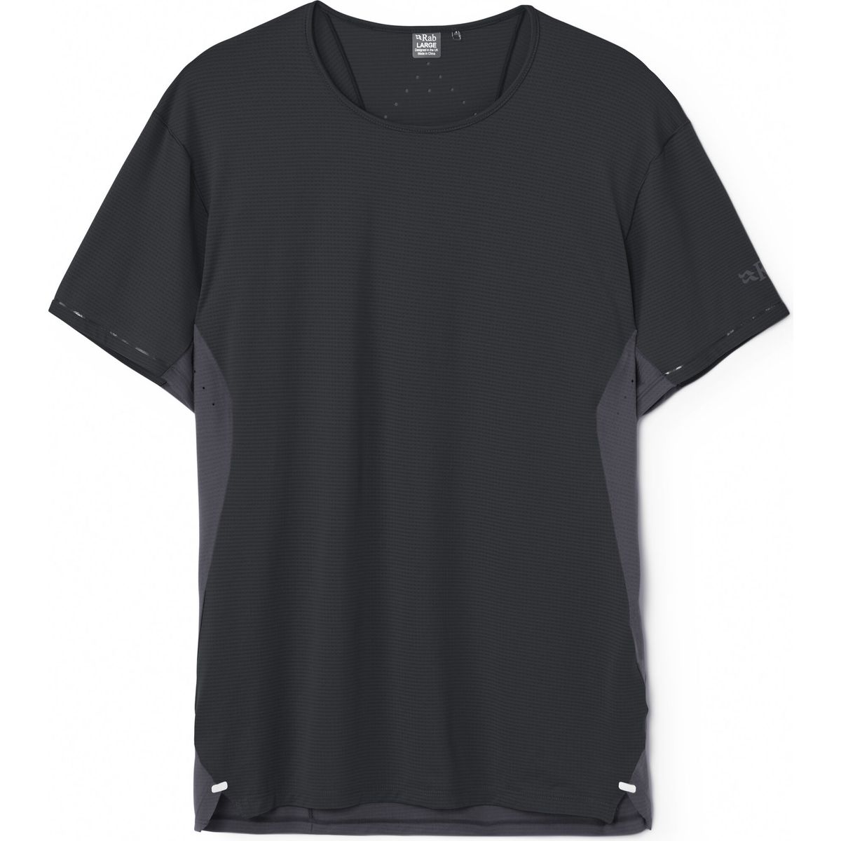 Rab Sonic Ultra Tee beluga/graphene (BLG) S QBL-18-BLG-SML