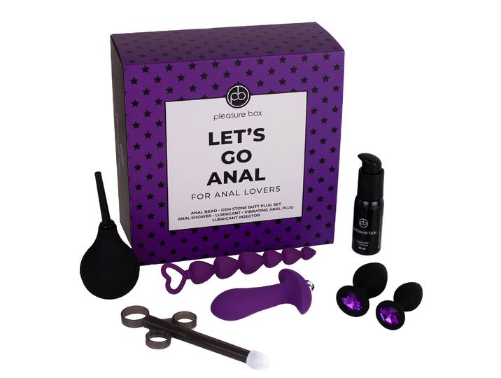 Pleasure Box Geschenkset - Let’s Go Anal
