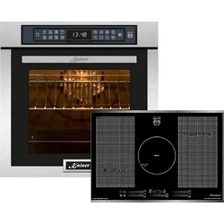 Kaiser Herd Set EH 6306 R Elektro Backofen +KCT 777 FI La Perle Induktionskochfeld