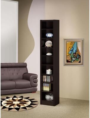 Coaster Eliam 71-inch 9-shelf Bookcase Cappuccino