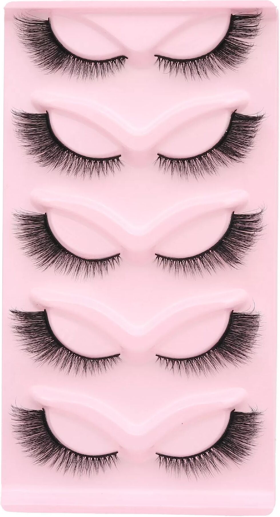 INF 10 paires de cils 3D inspirés des yeux de chat