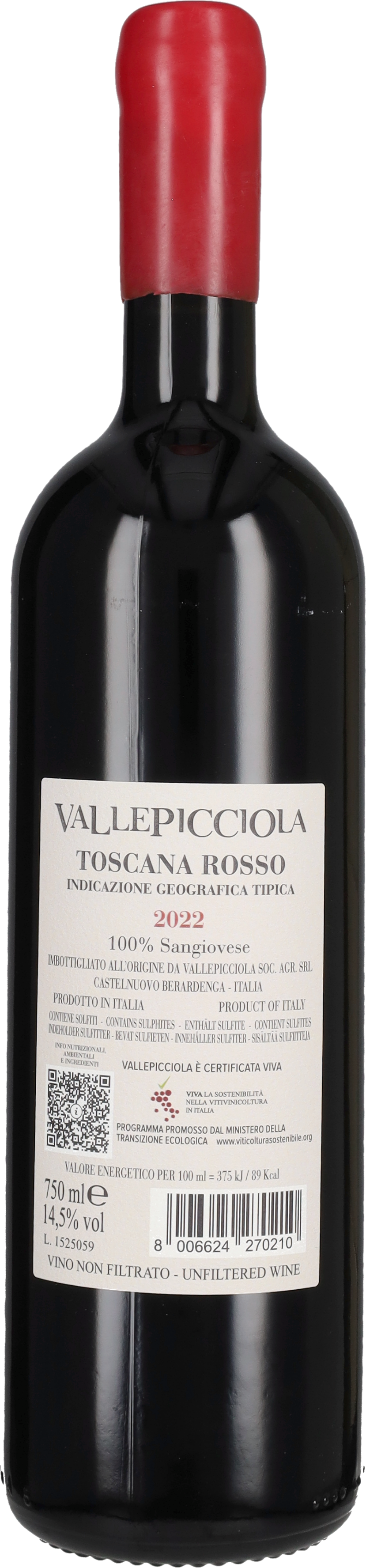 Vallepicciola ' Rosso' 2022