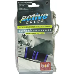 Bort Activecolor Daumen-Hand-Bandage Schwarz Large 1 ST
