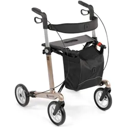 SMINA Carlbon Carbon Rollator Gr. L Champagner Gold