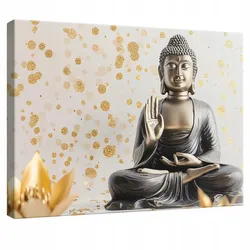 LEINWANDBILD Buddha Abstrakt Modern 100x70