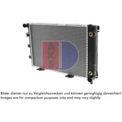 Kühler Wasserkühler für Mercedes-Benz W124 S124 200/250D A1245002403/A1245000503