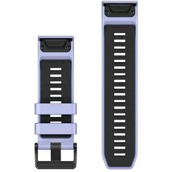 Garmin QuickFit 26 mm (26 mm, Silikon), Uhrenarmband, Blau