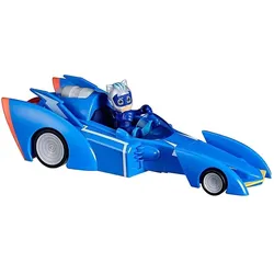 PJ Masks Power Heroes Super-Katzenflitzer, Catboys Fahrzeug, Lichter, Geräusche, Vorschulspielzeug f