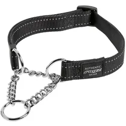 Rogz Snake Halfslip Halsband Zwart (Hund, Allgemein), Halsband + Leine
