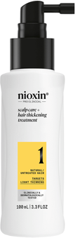 Nioxin Professionals Scalp Hair Thickening Treatment 1 Light Thinning 100 ml