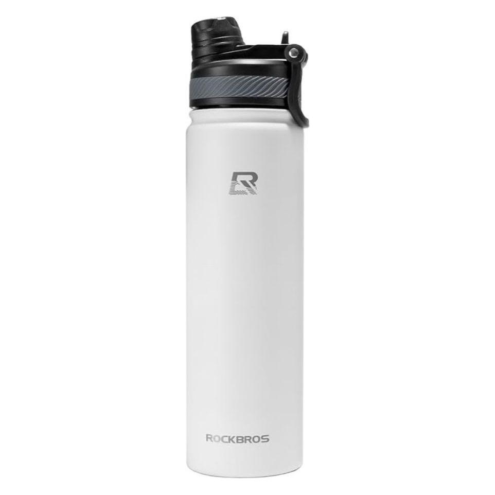 Rockbros 35210029006 bicycle thermal bottle for drinks 620 ml - white (0.62 l) (Rockbros-35210029006)