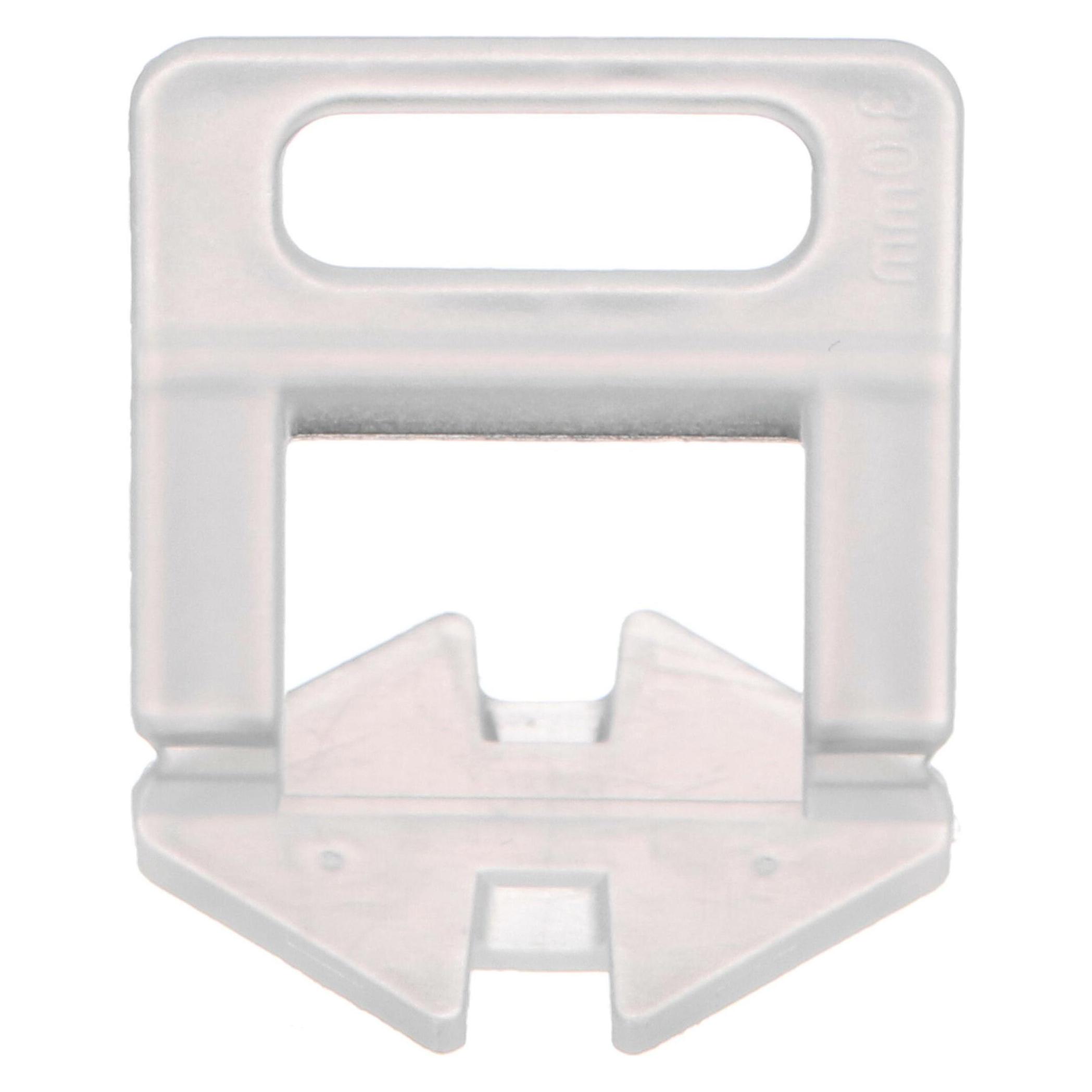 Sixtol Nivellierklemmen-Set LEVEL SYSTEM T-HOLD 3mm, 200 Stück (SX3105)