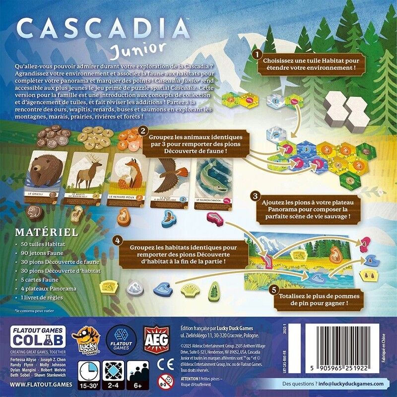 Lucky Duck Games Cascadia Junior