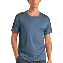 Calida DSW Cooling Men T-Shirt Blau Lyocell Medium Herren