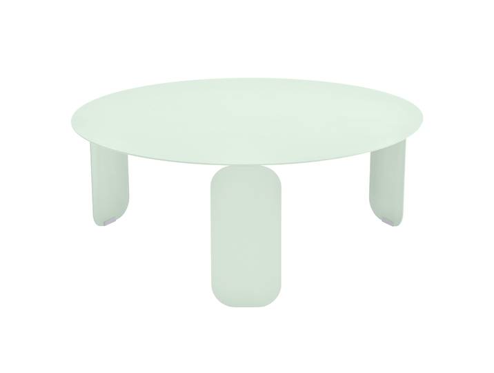 Beistelltisch, Stahl, Ø 80 cm, Witterungsbeständig, Modern, Fermob