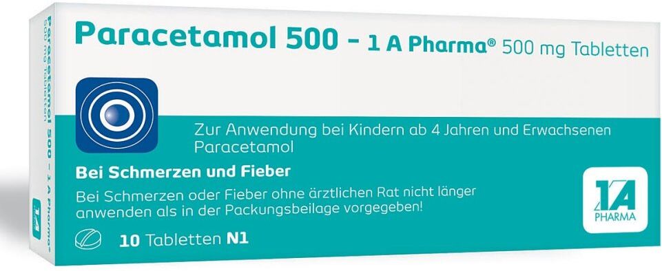 Paracetramol - 1 A PHARMA Paracetamol 500 - 1 A Pharma®