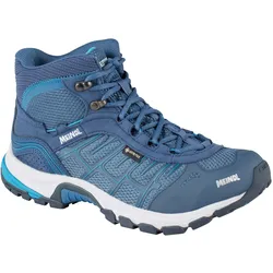 Meindl, Damen, Wanderschuhe, Quebec Mid GTX (37), Blau
