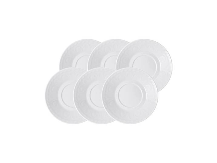 MOKKA- / ESPRESSOUNTERTASSEN Cellini weiß ø 12 cm 6er Set