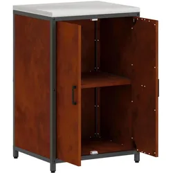vidaXL Bakke (Küchenschrank), Küchen Organizer, Braun