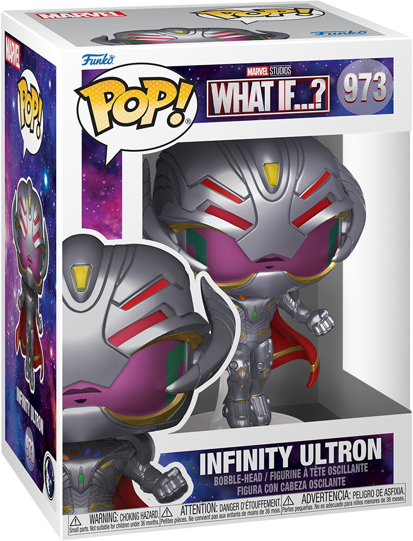 Funko Pop! Marvel Studios What If...? - Infinity Ultron 973 - Vinyl figuur