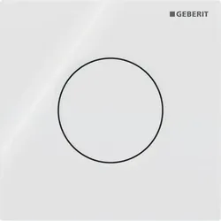 Geberit HyTouch Abdeckplatte Sigma01 für Urinal-Steuerung pneumatisch weiß-alpin 242811111