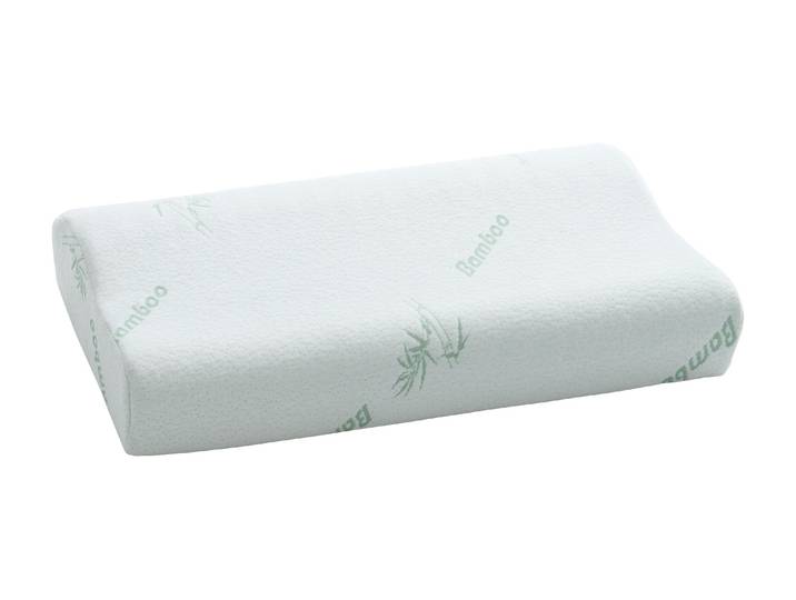 Nackenkissen BILLERBECK Vita Bamboo 50 x 70 cm , weiss (weiß), B:50cm L:70cm, Funktionskissen, Nackenkissen