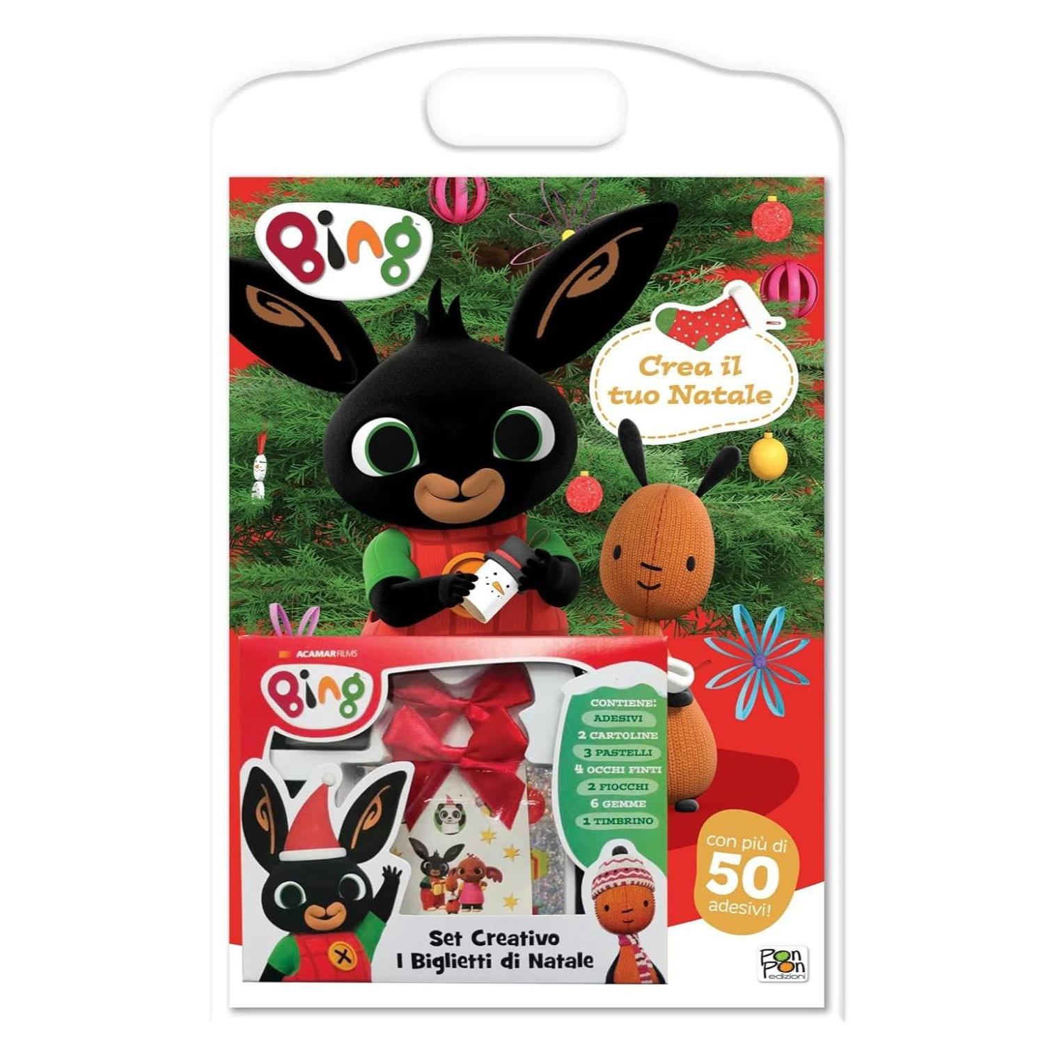 Pon Pon Edizioni Bing. Crea Il Tuo Natale + Gadget (64802690)