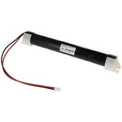 Copacks NC Akku Not- und Sicherheitsbeleuchtung - D-Size - 4,8 V 4000 mAh 270x35x35 mm, Akku Ladegerät