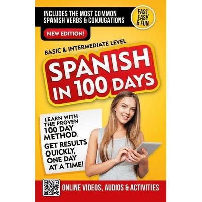 Spanish in 100 Days, Taschenbuch von Spanish In 100 Days, PRH Grupo Editorial, 978-1-64473-766-8